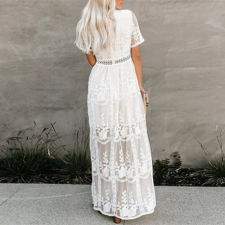 Aniek™ - Maxi Kanten Ibiza Jurk