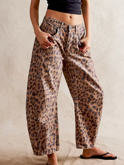 Luipaard jeans