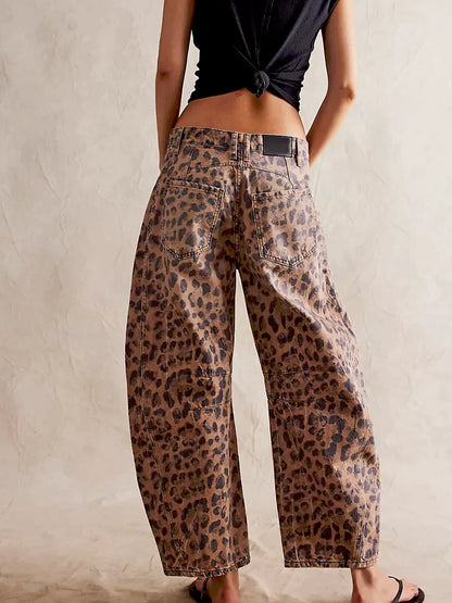 Luipaard jeans